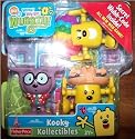 Wow Wow Wubbzy! Kooky Kollectible 3-Pack The Lone Wubbster, Wuzzlin' Walden and Wiggity Wubbzy