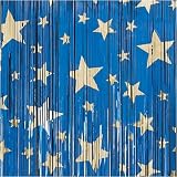 Star Curtains Blue/Gold