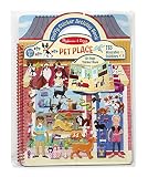 Melissa & Doug Pet Shop Puffy Sticker Play Set