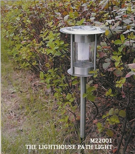 UNIQUE ARTS M22001 SOLAR LIGHTHOUSE PATH SOLAR LIGHT
