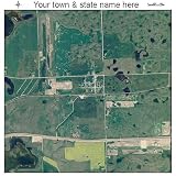 Aerial Photography Map of Palermo, North Dakota 2005 ND