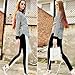 Locomo Women Half White Front Black Back Legging FFT041 S-M Black White