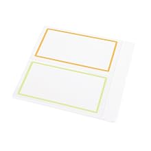 Avery Removable Label Pad, 2 x 4 Inches, Assorted Borders. 80 Labels (22024)
