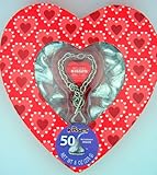 Hershey Kiss Spoil Me with 50 Kisses and Silver Bracelet Candy Set Milk Chocolate Gift Package