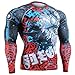 Fixgear Mens Womens MMA Body Support Base layer Compression Shirt Long sleeve S ~ 4XL