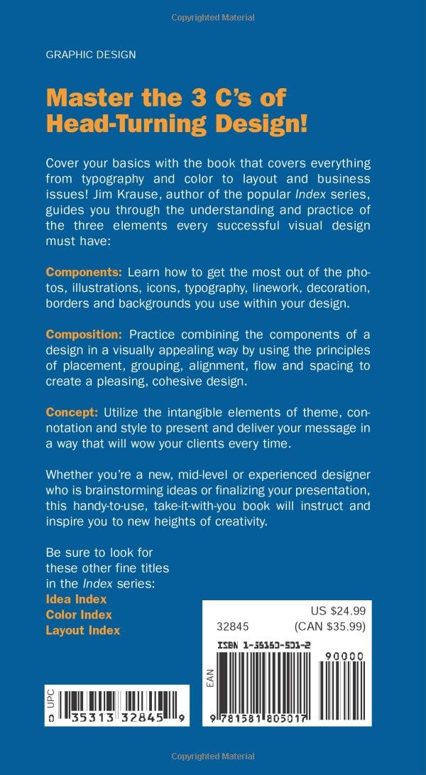 Design Basics Index: Jim Krause: 0035313328459: Amazon.com: Books Design Basics Index: Jim Krause: 0035313328459: Amazon.com: Books