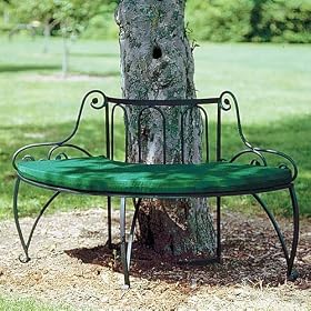 Achla Designs Lutyen I Tree Bench: Patio, Lawn &amp; Garden