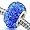Pugster September Swavorski Crystal Birthstone Bead Fits Pandora Chamilia Biagi Beads Charm Bracelet