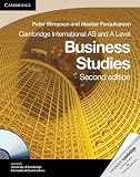 Cambridge International AS and A Level Business Studies Coursebook with CD-ROM (Cambridge International Examinations)