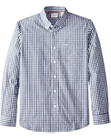 Dockers Men's Long-Sleeve Gingham Button-Front Shirt