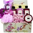 Rose Spa Bath and Body Care Package Gift Box Rose Spa Bath and Body Care Package Gift Box