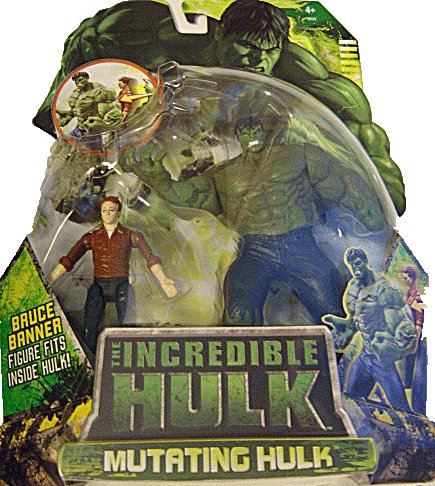 Childrens Toyshop  Toys : Mutating Hulk 2 Deluxe Action Figure  - 2008 Version