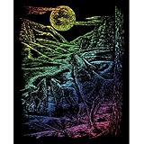 Royal and Langnickel Rainbow Engraving Art, Howling Wolves