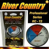 2" River Country Professional Series Adjustable Grill & Smoker Thermostat Thermometer Gauge