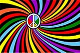 Rainbow Peace Flag Polyester 3 ft. x 5 ft.