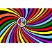Rainbow Peace Flag Polyester 3 ft. x 5 ft.
