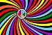 Rainbow Peace Flag Polyester 3 ft. x 5 ft.