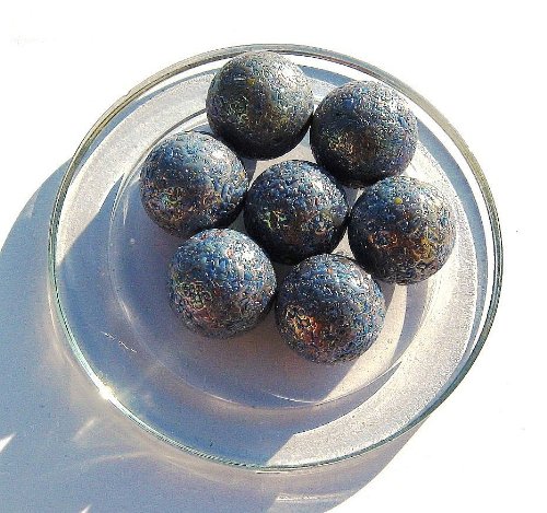 Imagen principal de 2 Canicas ASTEROID - Canica de Vidrio - 25 mm