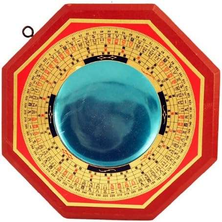 Premium Quality Traditonal Bagua Mirror,Feng Shui Mirror,Free Buddha Eye Magnet