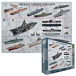 Aircraft Carrier Evolution Jigsaw Puzzle - 1,000 pieces