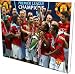 Barclays Premier League Champions 2007/08 Celebration 20x16 Box Canvas Print Manchester United FC