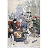Photographic Print of Kidnapping of a young woman in Paris, 1902 from Heritage-Images'
