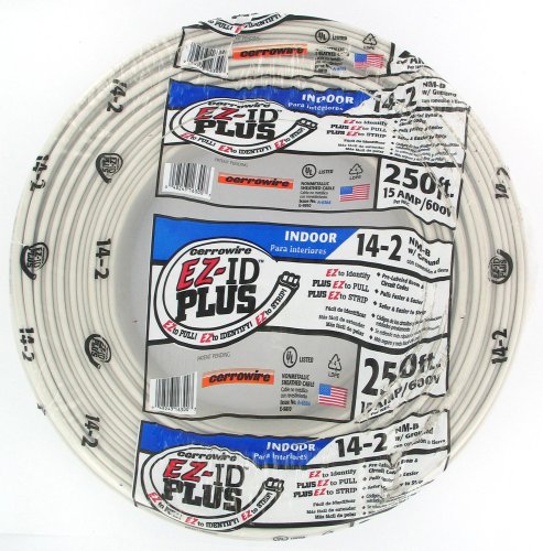 Cerro Wire 250-Foot 2-Conductor NMB Romex Wire #147-1662-G