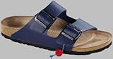 Birkenstock Slipper   Arizona   aus Birko-Flor in blau mit schmalem Fussbett