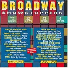 Broadway Showstoppers (4CD karaoke set)