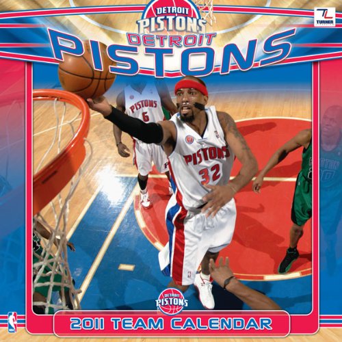 2011 Detroit Pistons Calendar