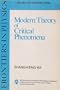 Modern Theory of Critical Phenomena (Frontiers in Physics)