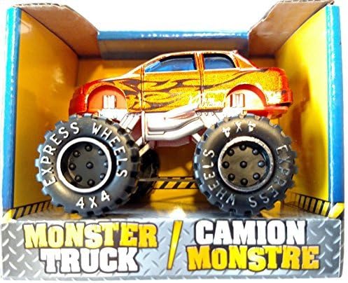 Turbo Wheels [4x4 Mini Racers] Die-cast Orange