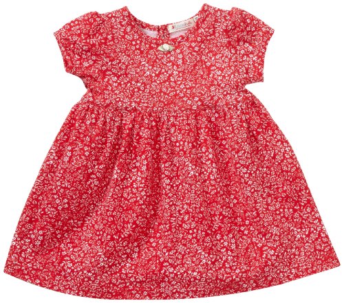 Lana naturalwear Baby - M&auml;dchen Kleid, All over Druck 121 1346 5007 Kleid Lena, Gr. 86/92, Preisvergleich