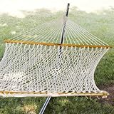 Presidential Size Cotton Rope Hammock