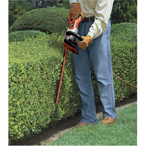 Black & Decker Hedge Hog 24-Inch 3.3-AMP Electric Dual Action Hedge Trimmer #HH2450