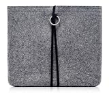 EVOUNI W57-0GY Handmade Felt Pouch iPad (Gray)