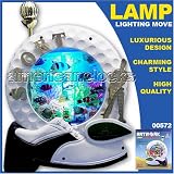 Golf animated Lamp w/Lighted Fish Aquarium