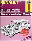 Renault 4 owners workshop manual