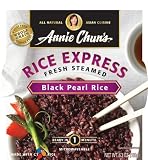Annie Chun's Rice Express Black Pearl Rice, 6.3-Ounce Units (Pack of 6)