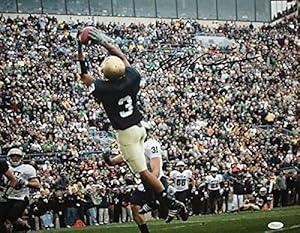 Autographed Michael Floyd Photo - 16x20 Catching In Air W - JSA Certified - Autographed NFL Photos