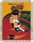 Minnesota Wild - NHL Style 044 baby 36"x 46" Triple Woven Jacquard Throw - 36x46