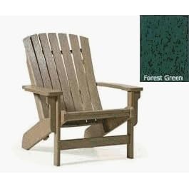 Casual Living Adirondack Style Fanback Chair - Forest Green by