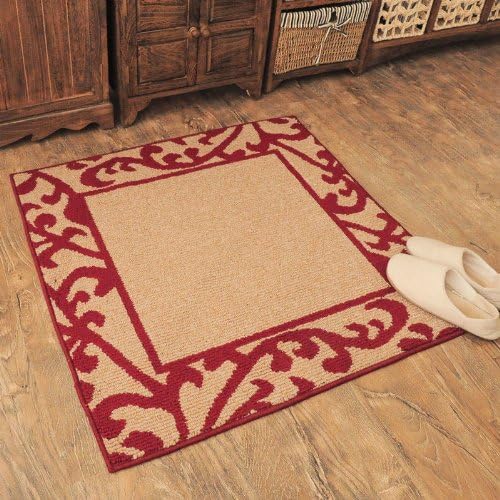 Totem ground mat,dedusting,antiskid door mat,foot mat(红色)