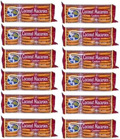 Lil' Dutch Maid Coconut Macaroon Cookies: 12 Packs of 5 Oz