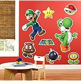 Super Mario Party Giant Wall Decals