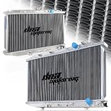 88-91 Honda Civic CRX DNA Brand T-6061 Aluminum 2 Rows Racing Radiator by DNA
