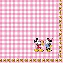 United Labels 0108336 - Best of Mickey-Pretty Pink Papier Servietten 20 St&uuml;ck 33 x 33 cm