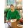 Gleen 3817 Green Cleaning Cloth 16-inch by 16-inch, 5 Pack