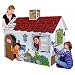 Discovery Kids Cardboard Color and Play Play House