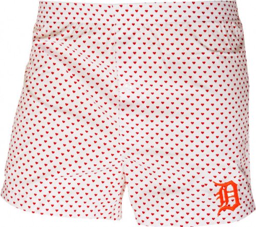 Buy Detroit Tigers Heart Boxer Shorts